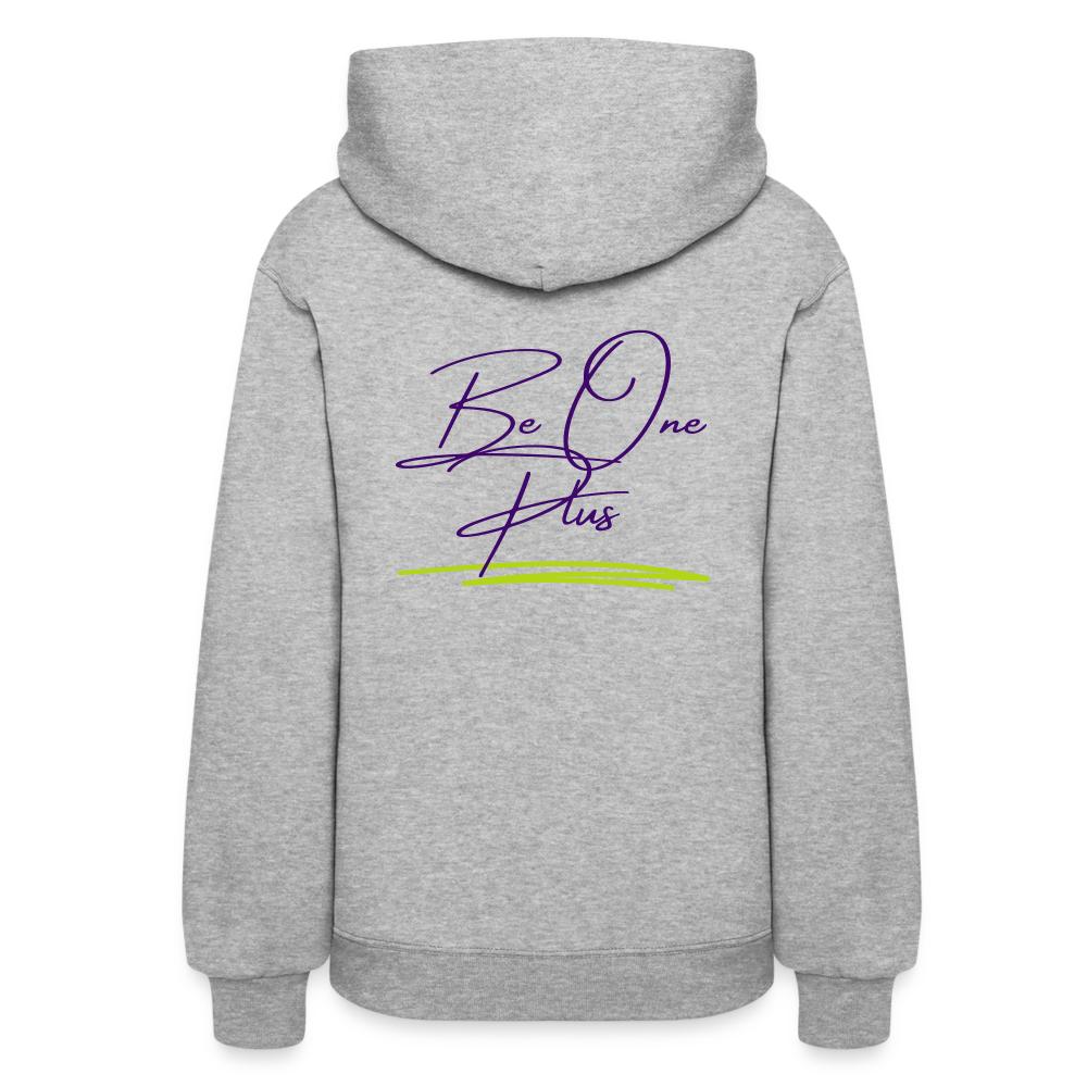 Women’s Hoodie-Be One Plus